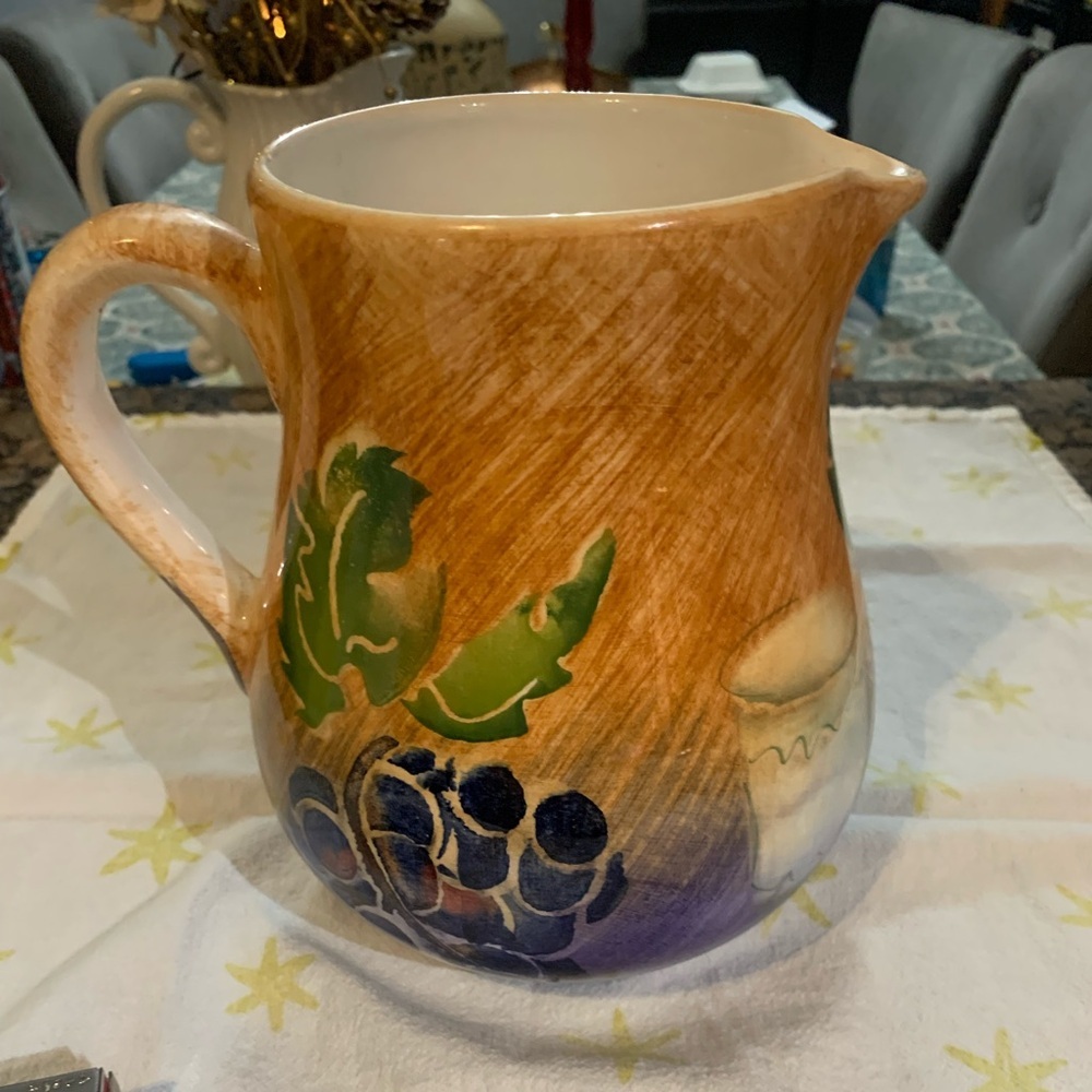 Aurora decorative Italian pitcher/vase